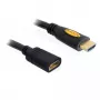 Cabo de extensão HDMI Delock High Speed HDMI com Ethernet