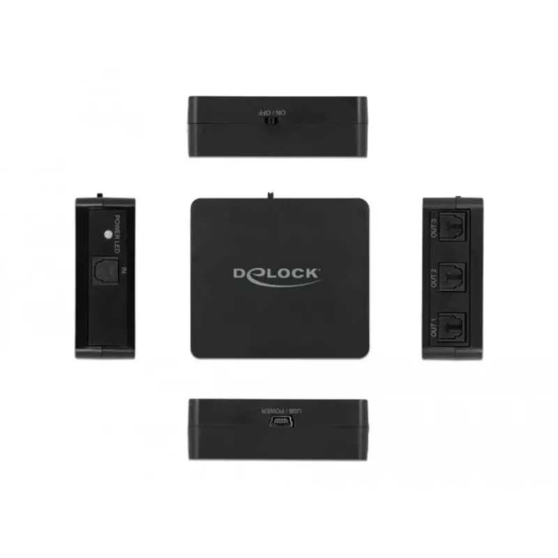 Splitter S/PDIF TOSLINK DeLOCK 63397