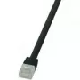 Cabo de rede LogiLink 5m Cat6 RJ45 preto U/UTP