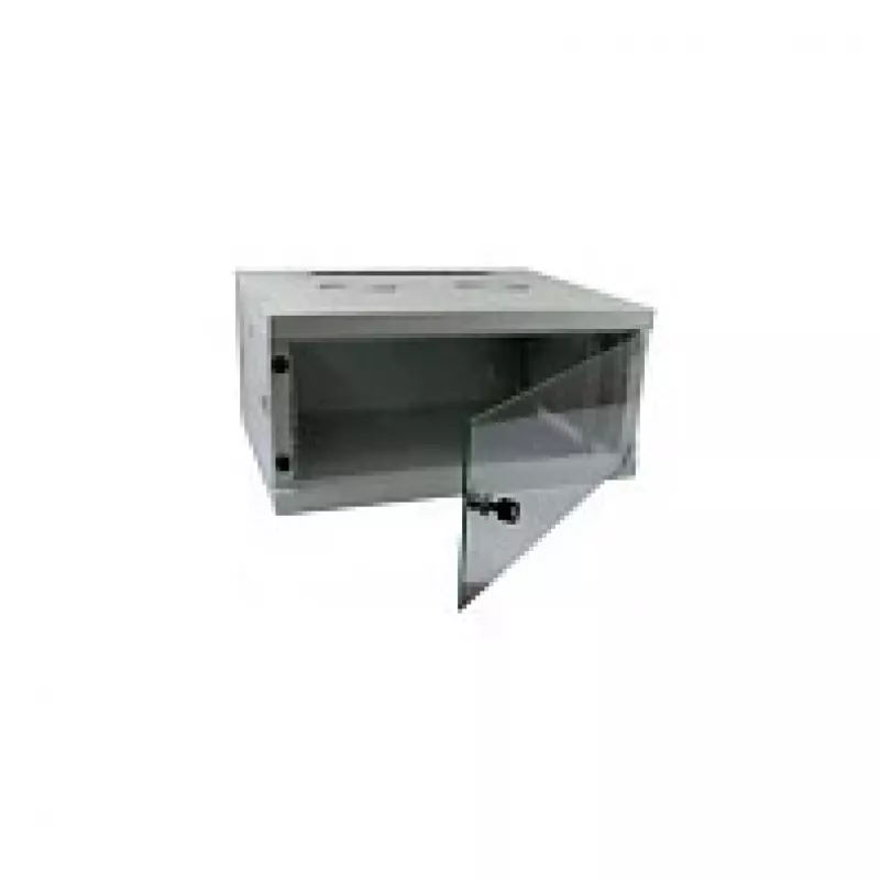 Armário de rack ALLNET ALL-SMQ5409GRAU 9U rack autónomo, capacidade 50 kg, fechadura com chave, cinzento