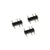Cabo divisor em Y aRGB 3-Pin para 2x 3-Pin, 60cm preto, incl. conector
