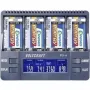 Carregador de pilhas Voltcraft P9-4 para pilhas de 9 V — compatível com NiCd, NiMH e Li‑Ion