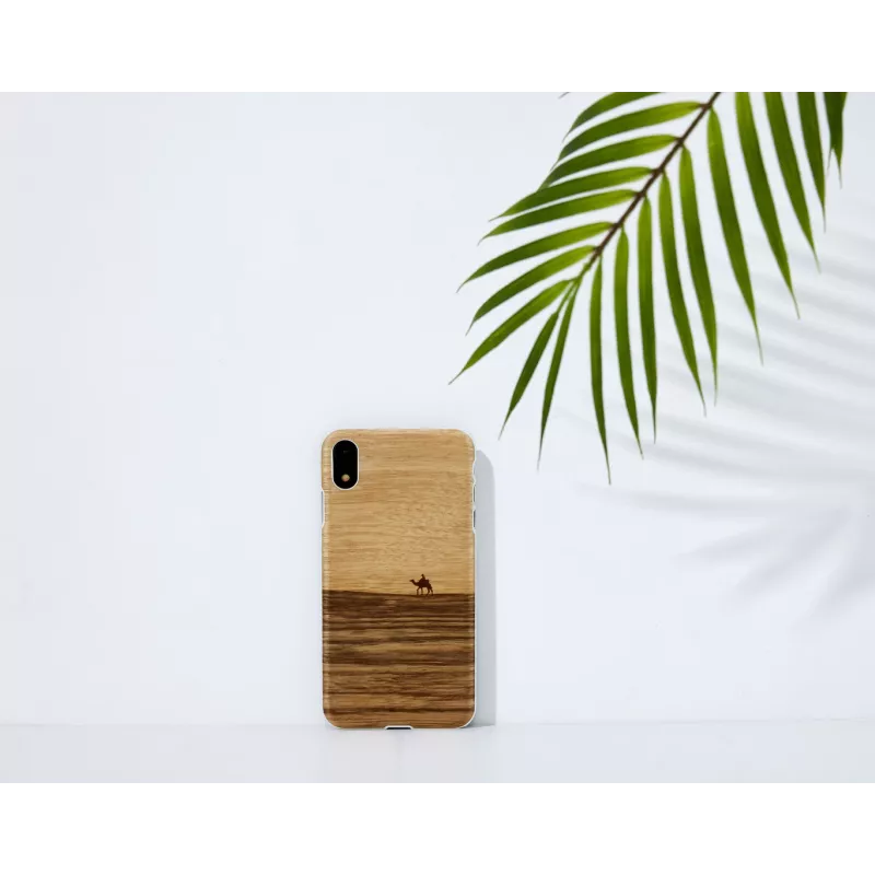 Capa para smartphone man and wood para iPhone XR — Terra White, capa protetora