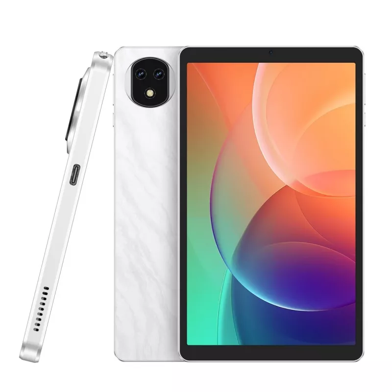 Tablet UleFone Tab A9 Pro 4GB RAM 128GB armazenamento LTE branco mármore