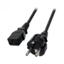 Cabo de alimentação EFB-Elektronik ficha de contacto de proteção 180° - C19 180°, preto, 1,8 m, 3 x 1,50 mm² Fabricante: EFB Elektronik (EK511.1,8)