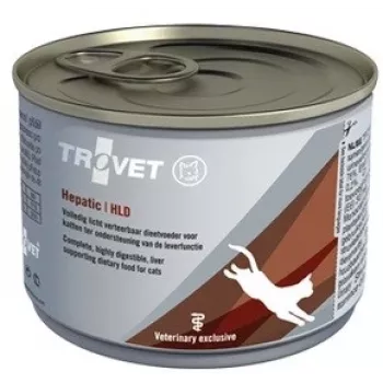 TROVET Hepatic HLD com frango - Alimento húmido para gatos - 200g