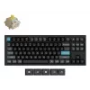 Teclado mecânico Keychron Q3 Ultra 8K — 80% QWERTY, com fios e Bluetooth, RGB, preto