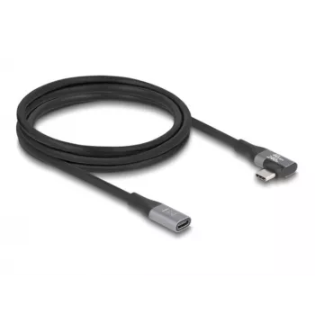 Cabo USB DeLOCK 81148 2m USB-C preto 20 Gbit/s