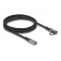 Cabo USB DeLOCK 81148 2m USB-C preto 20 Gbit/s