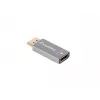 Adaptador de cabo de vídeo Lanberg AD-DP-HD-03 0 m DisplayPort HDMI prateado
