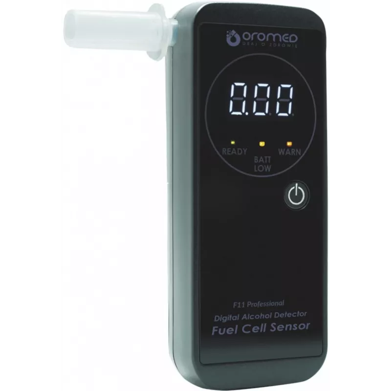 Alcoolímetro Oromed F11 PROFESSIONAL 0 - 4‰ 0,05‰ preto