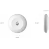 Detetor de água EZVIZ T10C sensor sem fios IP67 branco, pilha CR123A, 2400 MHz, alcance 200 m