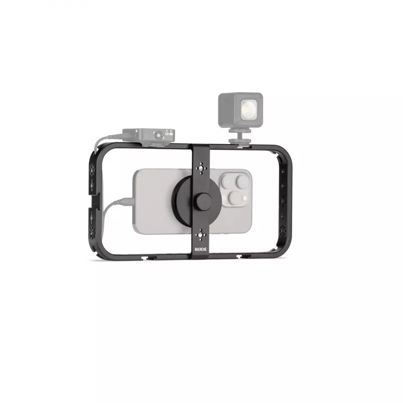 RØDE PHONECAGE caixa para câmara preto 1/4 3/8 polegadas Largura 35,5 mm Profundidade 245 mm Altura 126 mm