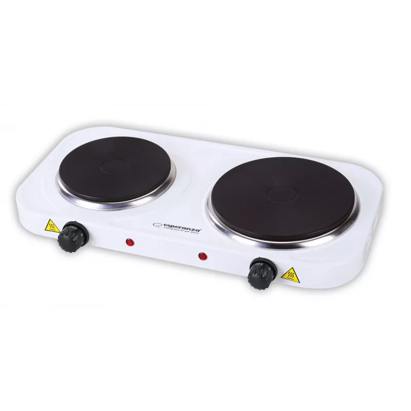 Fogão elétrico Esperanza EKH014W 2 zonas de cozedura branco