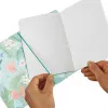 Caderno Herlitz Ladylike Jungle A4 80 folhas verde multicolor