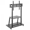 Suporte com rodas MANHATTAN para 1 ecrã, 37–100 polegadas, preto, VESA 200x200–800x600, máx. 150 kg