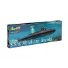 Maquete de navio em plástico REVELL S.S.B. Abraham Lincoln escala 1/253 kit