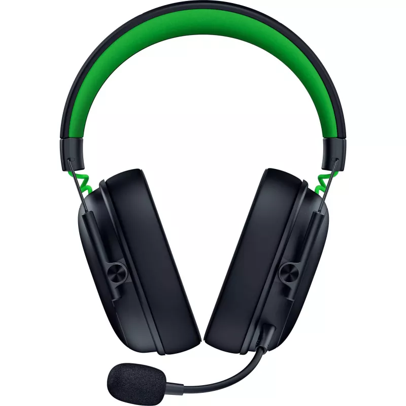 Headset Razer BlackShark V3 X HyperSpeed — Com fios e sem fios (USB-A, Bluetooth), Supra-aural, 20–28 kHz, 270 g, Preto/Verde