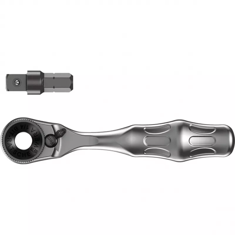 Wera 8001 A Zyklop Mini 1 chave de fendas de roquete para pontas