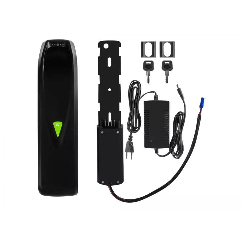 Bateria Green Cell EBIKEGCF01 36V 14500mAh iões de lítio preto