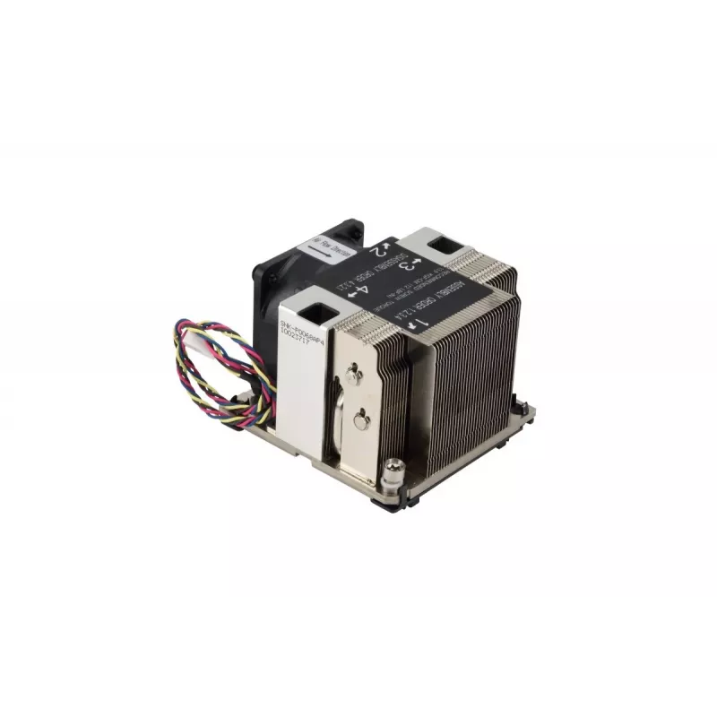 Supermicro SNK-P0068AP4 sistema de refrigeração para computador dissipador de calor de processador a ar 6 cm preto, níquel