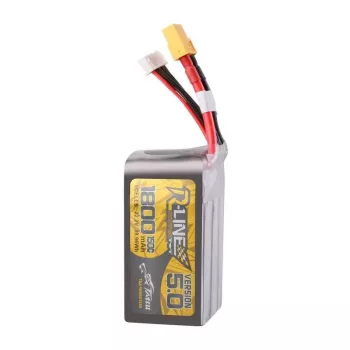 Bateria LiPo Tattu R-Line Versão 5.0 1800mAh 22.2V 150C 6S com ficha XT60