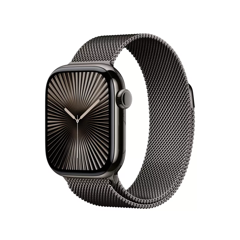 Pulseira Apple 42mm milanesa cinza-ardósia cinzento