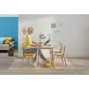 Leitz 5371-00-19 Ergo Cosy apoio para os pés, ergonómico, núcleo macio, capa de tecido, amarelo