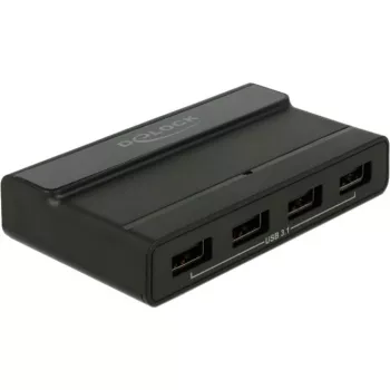 Hub USB DeLOCK externo 4 portas 10 Gbps