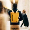 Mochila casual Native Union W.F.A Backpack amarela 100% PET reciclado