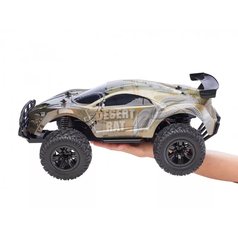 Carro RC REVELL Desert Rat (Modelo 24442) – veículo todo-o-terreno telecomandado cinzento-preto