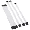 Kit de extensão de cabos Kolink Core Standard Braided - branco brilhante