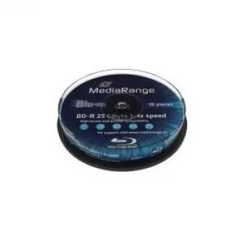 MediaRange - 10 x BD-R - 25GB 6x - Spindle (MR499)