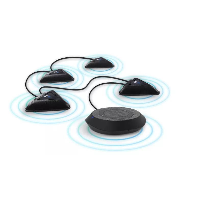 AVer 60U0100000AC Acessório de videoconferência microfone preto