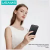 Powerbank portátil usams PB80 10000mAh 20W PD branco