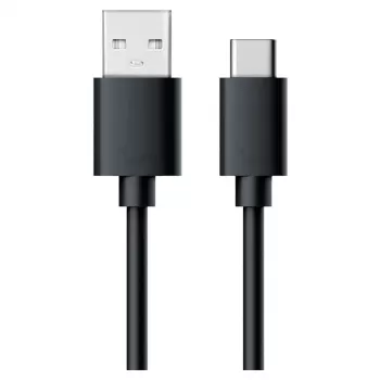 Cabo USB RealPower 255650 USB 3.2 Gen 1 0,6 m preto