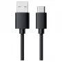 Cabo USB RealPower 255650 USB 3.2 Gen 1 0,6 m preto