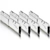 DIMM 64 GB DDR4-3600 (4x 16 GB) Quad-Kit, memória prateada, F4-3600C16Q-64GTRSC, Trident Z Royal, INTEL XMP