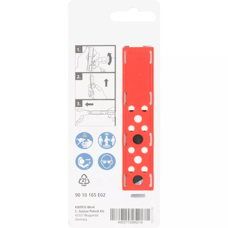 Knipex CutiX lâminas sobresselentes 90 10 165 E02, 10 un.