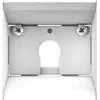 Saída de cabo de superfície Kindermann Konnect flex 45, branco RAL 9003