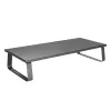 Suporte para portátil LOGILINK BP0065 — aço, 600×260×120 mm, suporta até 20 kg, preto