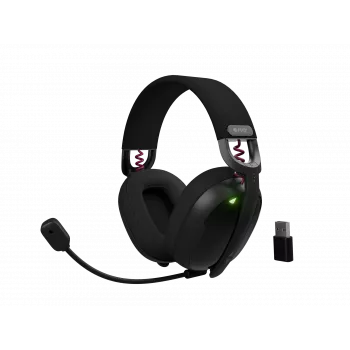 Genesis Headset Gaming | Fury Fukiya F6 | Bluetooth | Over-Ear | Microfone | Sem fios | preto