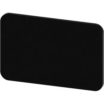 Siemens placa de identificação encaixável, quadrada (C x L) 27 mm x 17,5 mm sem inscrição preto SIRIUS ACT 3SU1900-0AD1 (3SU1900-0AD16-0AA0)