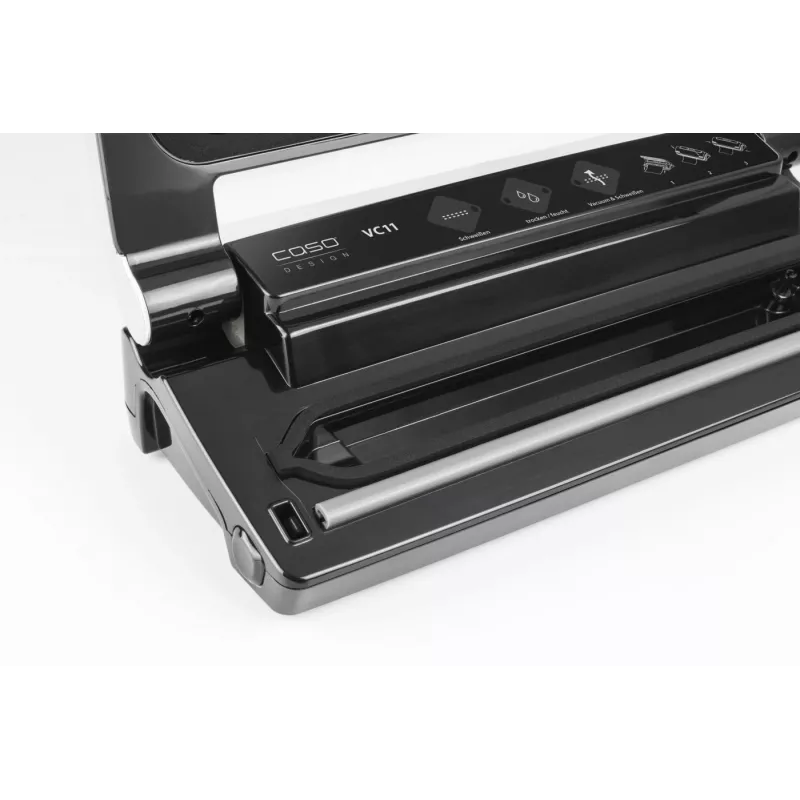 Máquina de vácuo Caso VC11 800 mbar Preto Prateado 1369