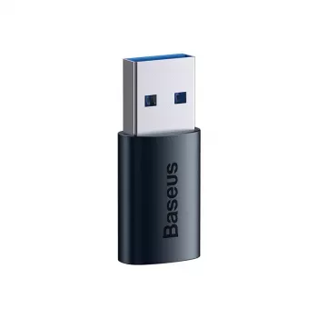 Adaptador Baseus Ingenuity USB-A para USB-C OTG (azul)