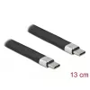 Cabo plano FPC USB 2.0 DeLOCK 86940 USB Type-C para USB Type-C 13 cm