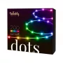 Fita LED Twinkly TWD200STP-TEU faixa interior multicolorida, 5 cm de espaçamento, IP20, cabo transparente