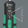 Wera 7510 Kraftform Safe-Torque Speed chave de fendas dinamométrica, 1-3 Nm, 1/4″