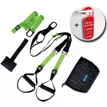 Schildkröt Fitness suspensão de treino preto-verde