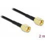 Cabo de antena DeLOCK RP-SMA para RP-SMA LMR/CFD100 2 m